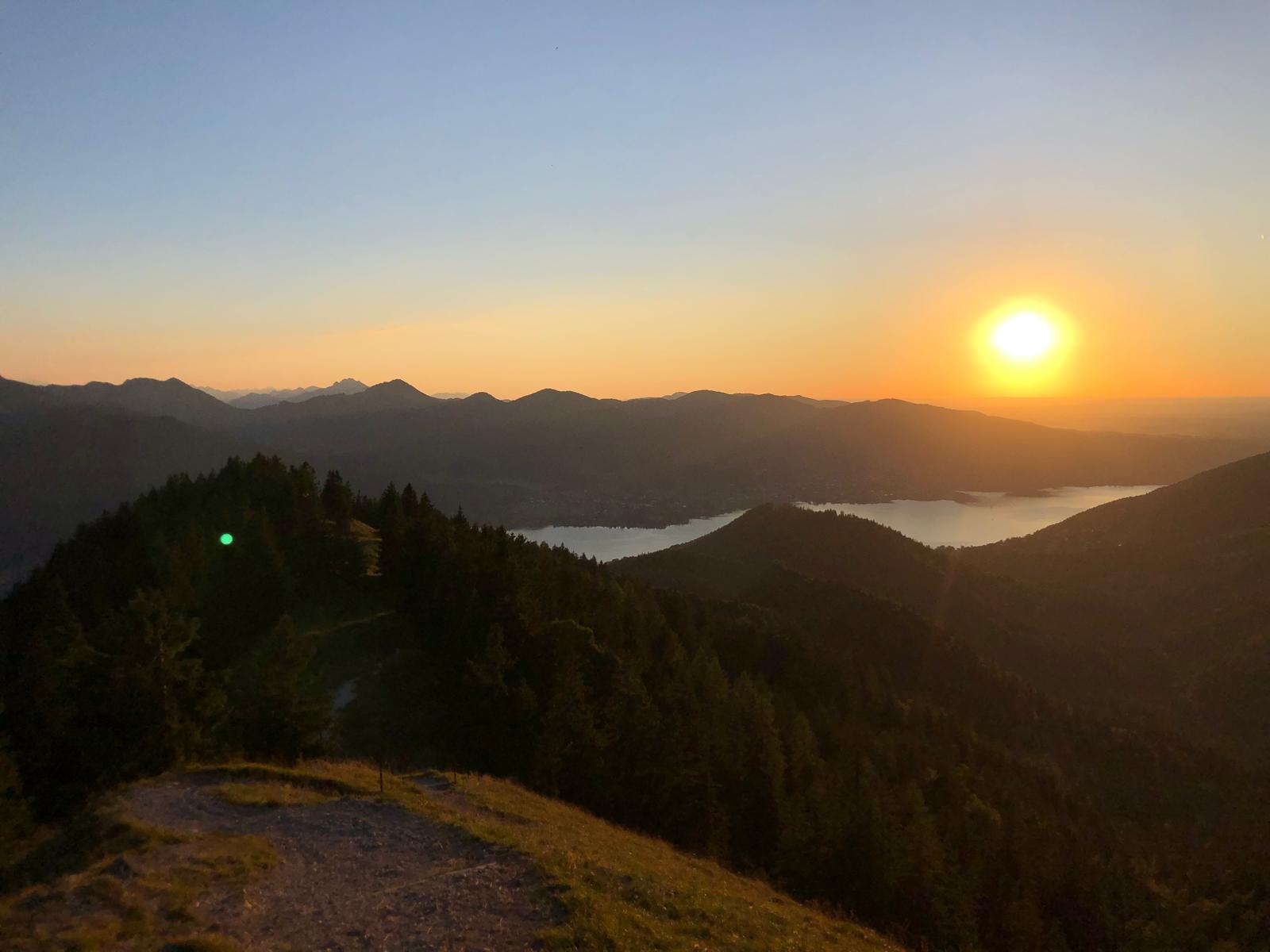 Sonnenuntergang am See